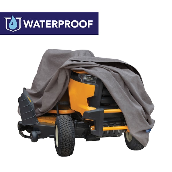 Modern Leisure Garrison Zero-Turn & Riding Lawnmower Cover, Waterproof, Fits Decks up to 82in.Lx5in.Wx47in.H, Granite 3045 - main